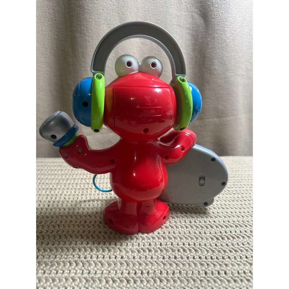 Vntg 2004 Sesame Street Elmo Sing With Elmos Greatest Hits Musical Microphone
